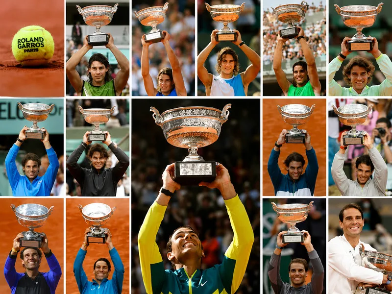 Roland-Garros sở hữu nhiều kỷ lục đáng nhớ, nổi bật nhất là thành tích 14 lần vô địch của Rafael Nadal.