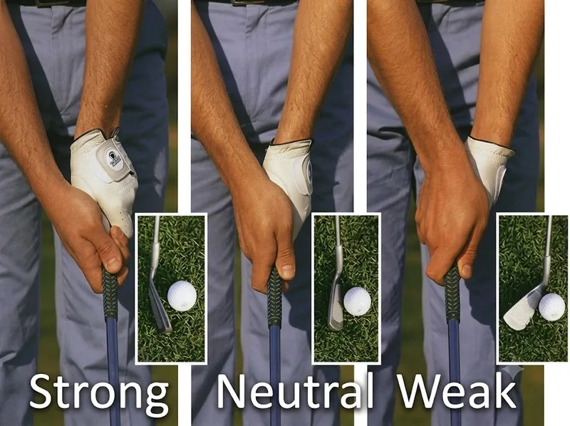 Hướng xoay bàn tay tạo ra các kiểu grip khác nhau và ảnh hưởng đến đường bóng.