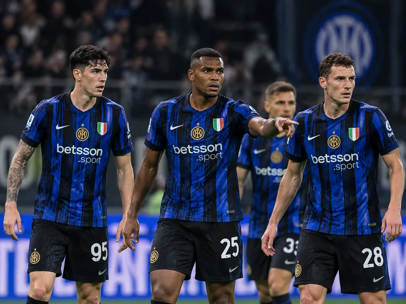 Hàng thủ Inter Milan với Bastoni, Akanji, Pavard và các trung vệ mới tạo nên nền tảng chắc chắn trong sơ đồ ba hậu vệ.