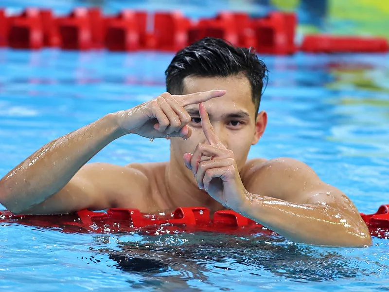 Cú đúp HCV 100m và 200m ếch tại SEA Games 33 giúp Phạm Thanh Bảo tiếp tục duy trì vị thế chuyên gia bơi ếch của Đông Nam Á.